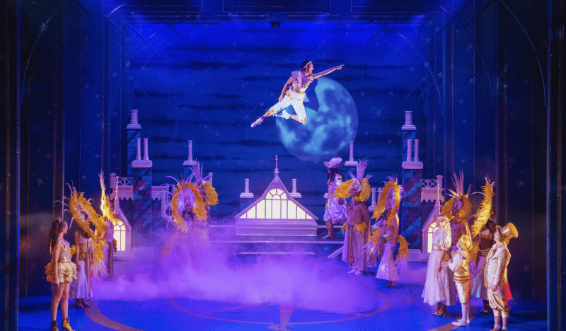 Photo of the stage production of Peter Pan